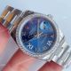 Swiss 3235 Replica Rolex Datejust Blue Dial 36mm Watch With Diamond Bezel (3)_th.jpg